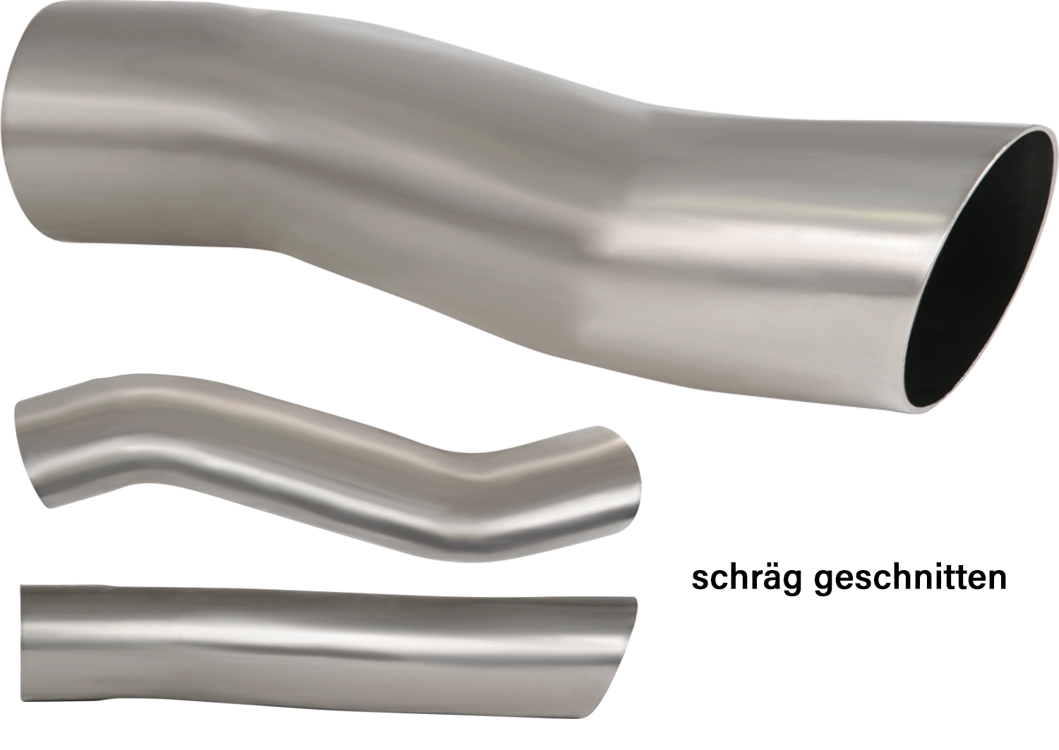 Powersprint Edelstahl Auspuff Endrohr