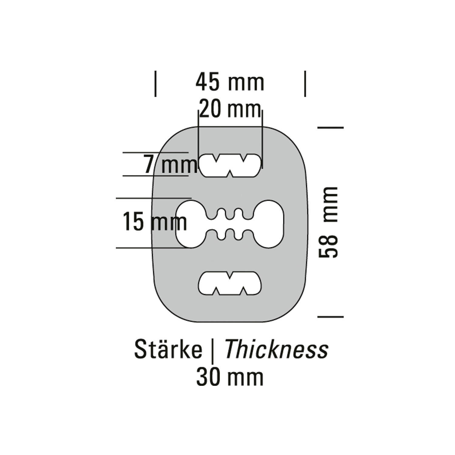Silikon Auspuffgummi verstärkt